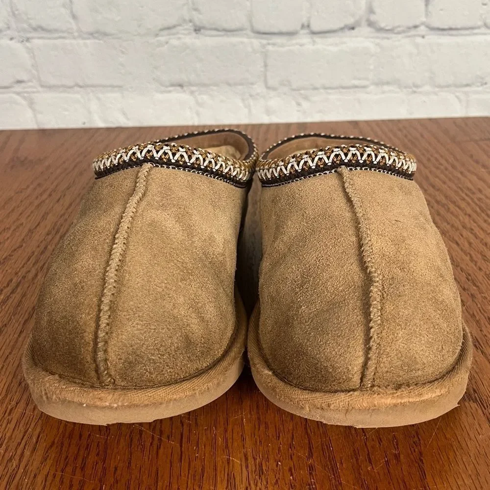 Ugg Tasman Tan slip-on indoor/outdoor Clog Kids Size 6